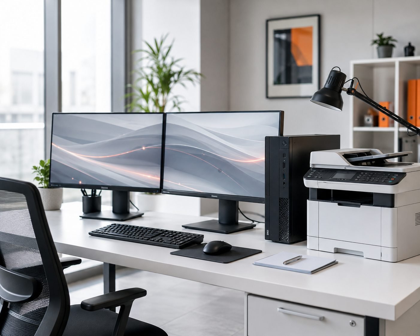 Poste de travail et équipements bureautiques